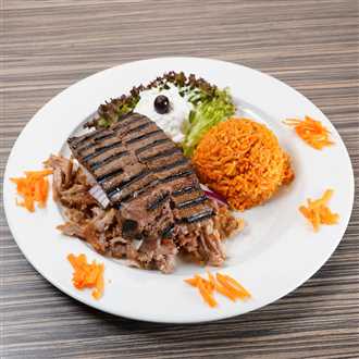 Rinderleber und Gyros